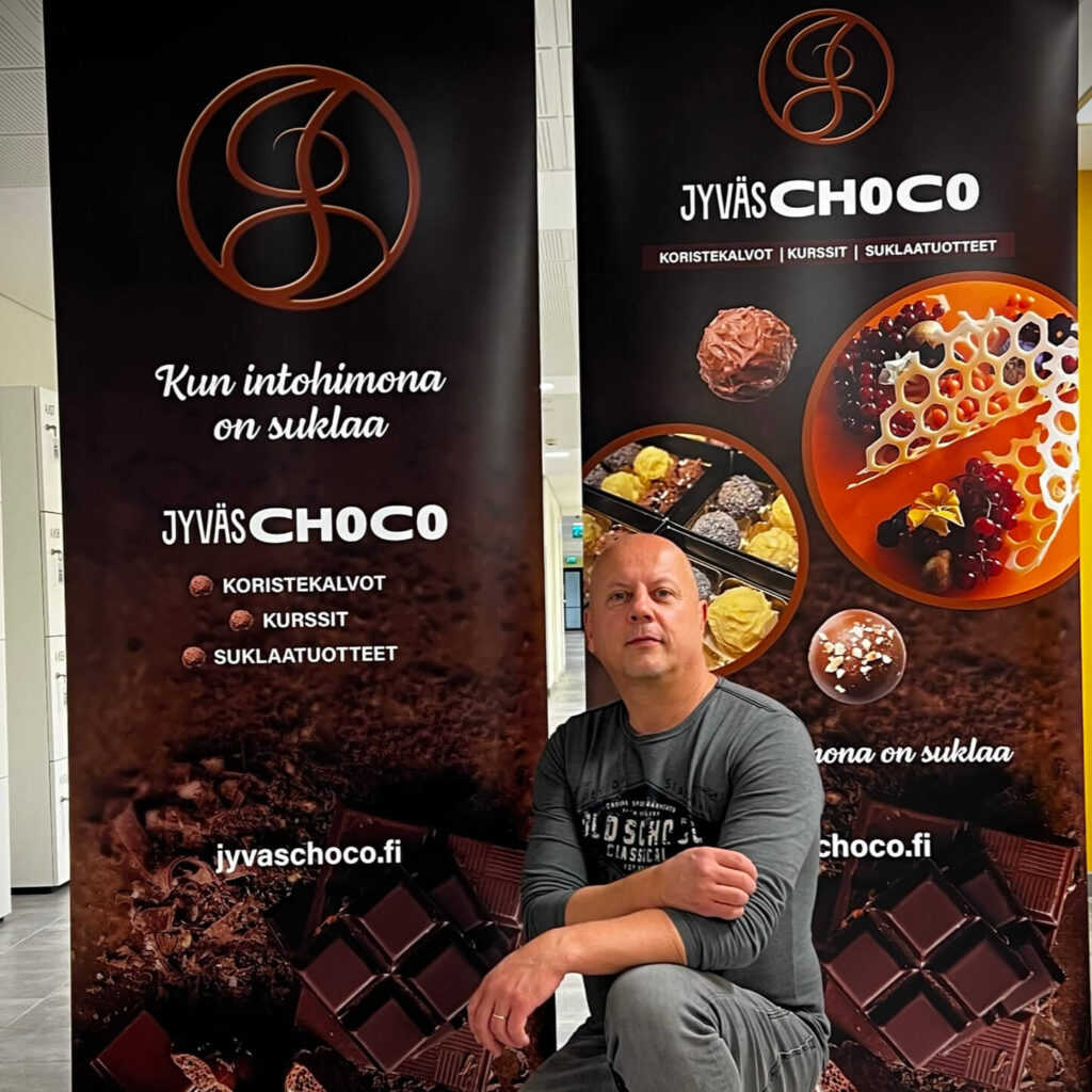 JyväsCHOCOn perustaja Jarko Äijänen